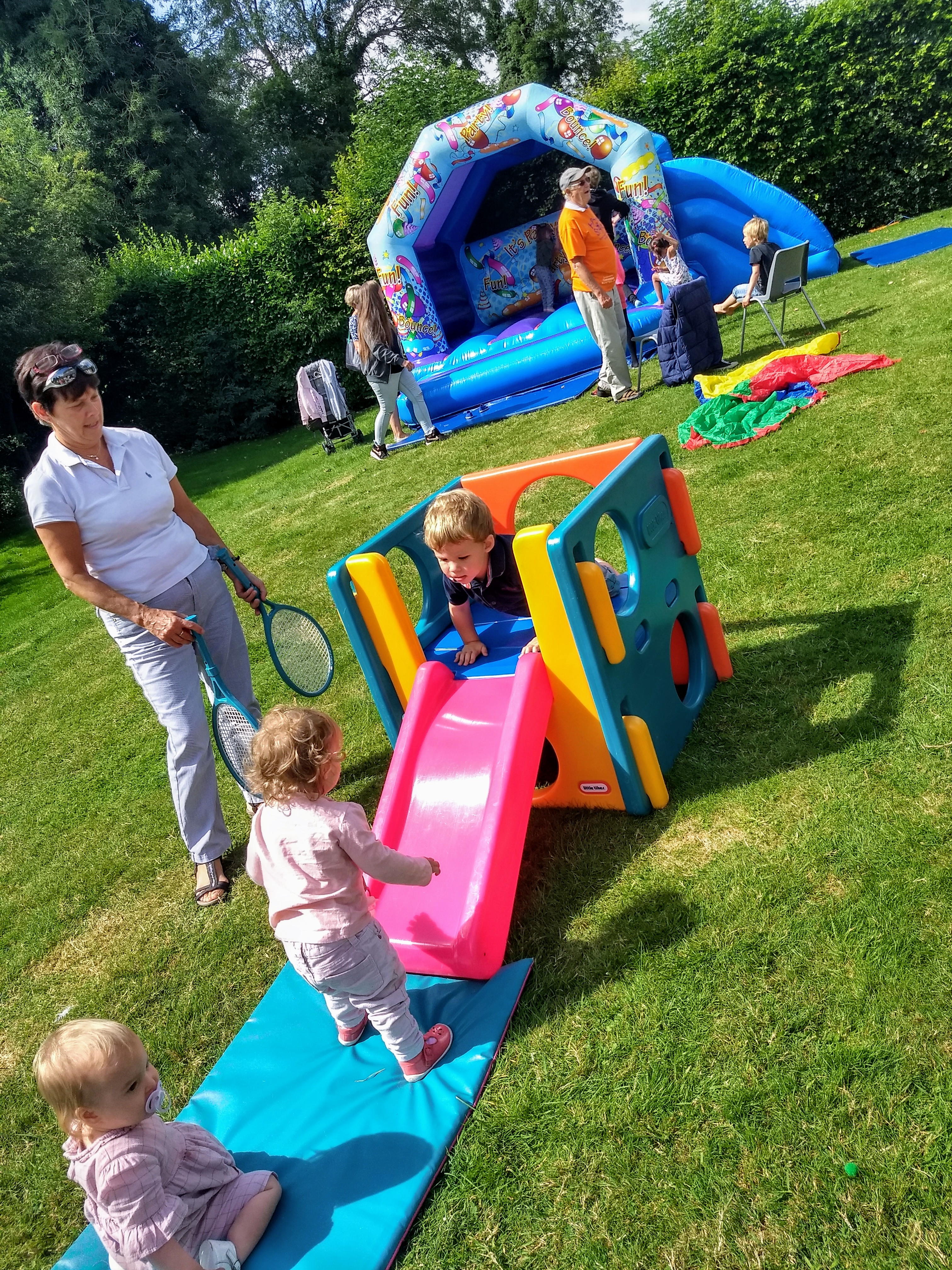 children playing